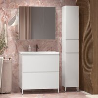  Belux Шкаф-пенал Минск П 30-01 (1, белый глянцевый) - Превью изображения №4 — Интернет-магазин ПроЗаказ