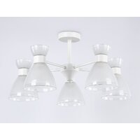 Припотолочная люстра Ambrella light TR3179/5 WH (белый) - Превью изображения №4 — Интернет-магазин ПроЗаказ