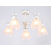 Припотолочная люстра Ambrella light TR3179/5 WH (белый) - Превью изображения №2 — Интернет-магазин ПроЗаказ