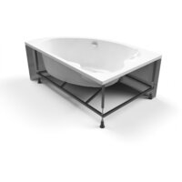 Ванна Cersanit Kaliope 153x100 L (с ножками и экраном) - Превью изображения №4 — Интернет-магазин ПроЗаказ