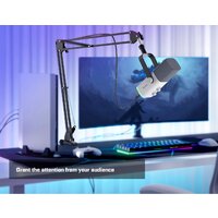 Проводной микрофон FIFINE AM8T (белый) - Превью изображения №13 — Интернет-магазин ПроЗаказ