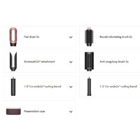 Фен-стайлер Dyson Airwrap Co-anda2x HS09 Straight+Wavy (евровилка, керамический розовый/розовое золото) - Превью изображения №5 — Интернет-магазин ПроЗаказ