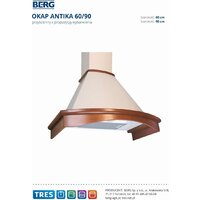 Кухонная вытяжка Berg ANTIKA60 - Превью изображения №3 — Интернет-магазин ПроЗаказ