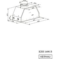 Кухонная вытяжка Kernau KBH 1690 B - Превью изображения №7 — Интернет-магазин ПроЗаказ