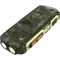 Кнопочный телефон BQ BQ-2410L Tank Power 4G (золотистый камуфляж) - Превью изображения №4 — Интернет-магазин ПроЗаказ