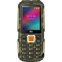 Кнопочный телефон BQ BQ-2410L Tank Power 4G (золотистый камуфляж) - Превью изображения №2 — Интернет-магазин ПроЗаказ