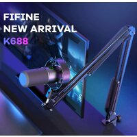 Проводной микрофон FIFINE K688 (черный) - Превью изображения №3 — Интернет-магазин ПроЗаказ