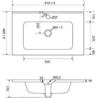  AM.PM Тумба под умывальник Sense M7B-FUX0802WG-WCC0802WG - Превью изображения №11 — Интернет-магазин ПроЗаказ