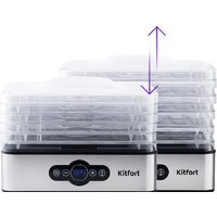 Сушилка для овощей и фруктов Kitfort KT-1914 - Превью изображения №3 — Интернет-магазин ПроЗаказ