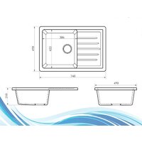 Кухонная мойка Berge BR-7602 + Like F8007122 (черный) - Превью изображения №23 — Интернет-магазин ПроЗаказ