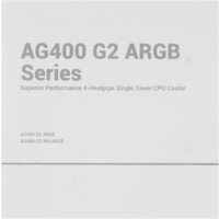 Кулер для процессора DeepCool AG400 G2 ARGB R-AG400-BKAMMG2-G - Превью изображения №11 — Интернет-магазин ПроЗаказ