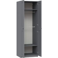 Шкаф распашной Mio Tesoro Макс 2 двери 2.06.01.030.4 (серый) - Превью изображения №3 — Интернет-магазин ПроЗаказ