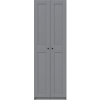 Шкаф распашной Mio Tesoro Макс 2 двери 2.06.01.030.4 (серый) - Превью изображения №2 — Интернет-магазин ПроЗаказ