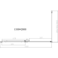 Душевой уголок Vincea Dice VSR-4D8013CLGM - Превью изображения №4 — Интернет-магазин ПроЗаказ