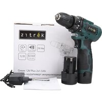 Дрель-шуруповерт Zitrek Green 12V Plus 085-1014 (с 2-мя АКБ) - Превью изображения №2 — Интернет-магазин ПроЗаказ