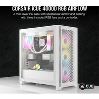 Корпус Corsair iCUE 4000D RGB Airflow CC-9011241-WW - Превью изображения №2 — Интернет-магазин ПроЗаказ