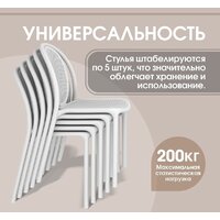 Стул Sheffilton SHT-S172 (белый пластик) - Превью изображения №14 — Интернет-магазин ПроЗаказ