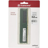 Оперативная память Transcend JetRam 32GB DDR4 PC4-25600 JM3200HLE-32G - Превью изображения №2 — Интернет-магазин ПроЗаказ
