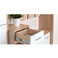 Стенка Империал Интер в прихожую (дуб сонома/белый) - Превью изображения №11 — Интернет-магазин ПроЗаказ