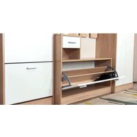 Стенка Империал Интер в прихожую (дуб сонома/белый) - Превью изображения №10 — Интернет-магазин ПроЗаказ