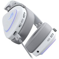 Наушники ASUS ROG Delta II Moonlight White - Превью изображения №4 — Интернет-магазин ПроЗаказ