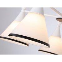Люстра средней высоты Ambrella light Traditional TR3165/5 WH/BK - Превью изображения №5 — Интернет-магазин ПроЗаказ