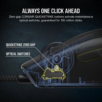 Игровая мышь Corsair M75 RGB - Превью изображения №5 — Интернет-магазин ПроЗаказ
