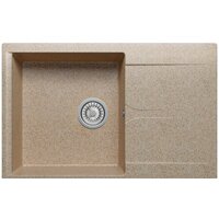 Кухонная мойка Polygran Gals 760 (песочный 302) - Превью изображения №1 — Интернет-магазин ПроЗаказ