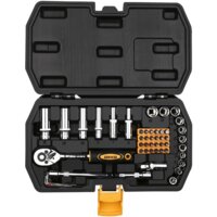 Набор трещотка с головками и битами Deko DKMT49 (49 предметов) - Превью изображения №4 — Интернет-магазин ПроЗаказ