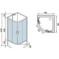 Душевая кабина WeltWasser WW500 Halle 901 - Превью изображения №10 — Интернет-магазин ПроЗаказ