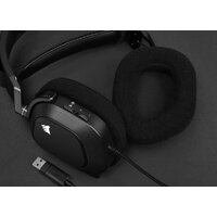 Наушники Corsair HS80 RGB USB (карбон) - Превью изображения №7 — Интернет-магазин ПроЗаказ