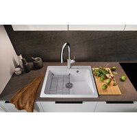 Кухонная мойка Blanco Naya 5 527127 (мягкий белый) - Превью изображения №2 — Интернет-магазин ПроЗаказ