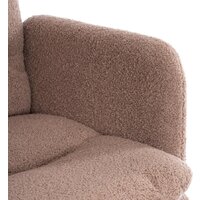 Офисное кресло TetChair Dover (хром/букле/коричневый) - Превью изображения №8 — Интернет-магазин ПроЗаказ