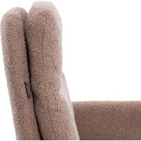 Офисное кресло TetChair Dover (хром/букле/коричневый) - Превью изображения №9 — Интернет-магазин ПроЗаказ