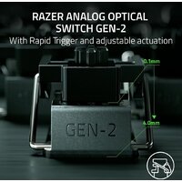 Клавиатура Razer Huntsman V3 Pro TKL (черный, нет кириллицы) - Превью изображения №2 — Интернет-магазин ПроЗаказ