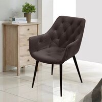 Стул с подлокотниками Ваш день Archi Barkhat 14 (графит) - Превью изображения №4 — Интернет-магазин ПроЗаказ