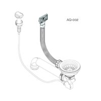 Кухонная мойка Aquasanita Tesa SQT102AW (black metallic 601) - Превью изображения №2 — Интернет-магазин ПроЗаказ