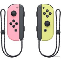 Nintendo Joy-Con (пастельный розовый/пастельный желтый)