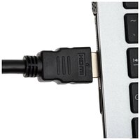 Кабель CACTUS HDMI - HDMI CS-HDMI.1.4-1 (1 м, черный) - Превью изображения №5 — Интернет-магазин ПроЗаказ