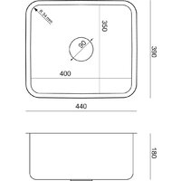 Кухонная мойка Quadron KS1U4035BSDBS - Превью изображения №4 — Интернет-магазин ПроЗаказ