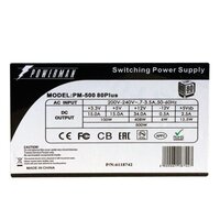 Блок питания Powerman PM-500 80Plus - Превью изображения №5 — Интернет-магазин ПроЗаказ