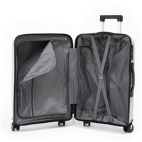 Чемодан-спиннер Pride РР-9702 (S, светло-серый) - Превью изображения №7 — Интернет-магазин ПроЗаказ