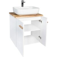  Viant Тумба под умывальник Мюнхен VMUN70NBEL-T2STP (белый) - Превью изображения №3 — Интернет-магазин ПроЗаказ