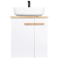  Viant Тумба под умывальник Мюнхен VMUN70NBEL-T2STP (белый) - Превью изображения №2 — Интернет-магазин ПроЗаказ