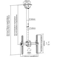 Кронштейн для телевизора Arm Media LCD-1800 - Превью изображения №2 — Интернет-магазин ПроЗаказ