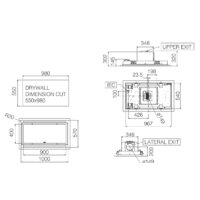 Кухонная вытяжка Elica Hilight-X H16 WH/A/100 PRF0173442A - Превью изображения №4 — Интернет-магазин ПроЗаказ