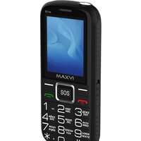 Кнопочный телефон Maxvi B21ds (черный) - Превью изображения №8 — Интернет-магазин ПроЗаказ