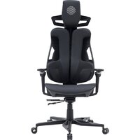 Игровое (геймерское) кресло CACTUS CS-CHR-DUO-BBK (черный кожзам) - Превью изображения №2 — Интернет-магазин ПроЗаказ