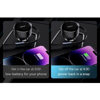 Автомобильное зарядное Baseus Enjoyment Pro 2-in-1 Car Charger C+L 60W C00057802111-02 - Превью изображения №11 — Интернет-магазин ПроЗаказ