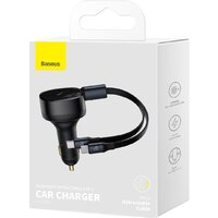 Автомобильное зарядное Baseus Enjoyment Pro 2-in-1 Car Charger C+L 60W C00057802111-02 - Превью изображения №23 — Интернет-магазин ПроЗаказ